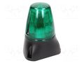 Signaller: lighting-sound; 35÷85VDC; 35÷85VAC; LED x8; green; IP65 MOFLASH SIGNALLING LEDA100-03-04