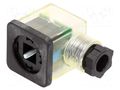 Connector: valve connector; plug; form A; 18mm; female; PIN: 3; 24V MURRELEKTRONIK 7000-29005-0000000