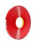 TAPE, DOUBLE SIDED, 66M X 25MM, CLEAR 4905, CLEAR, 66M X 25MM