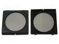 Loudspeaker grille; 130mm; VW; VW Golf II 1983->1992,VW Jetta ACV RAM-20.211/K