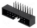 Connector: IDC; socket; male; PIN: 16; angled 90°; THT; 2mm; 2x8 CONNFLY DS1014-16RF1B