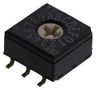 CODED ROTARY SWITCH, 16P, HEXADECIMAL CD16RM0SBR