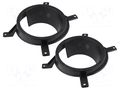 Speaker frame; 165mm; Volvo; Volvo S60 2001->2009; 2pcs. 4CARMEDIA RAM-20.492/K