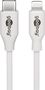 Lightning USB-C™ Charging and Sync Cable, 2 m, white, 2 m - MFi cable for Apple iPhone/iPad 39448