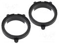 Speaker frame; 130mm; Renault; Renault Twingo 2007->; 2pcs. 4CARMEDIA RAM-20.529/K