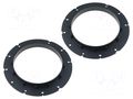 Speaker frame; 165mm; Citroën; Citroën C3 2008->; 2pcs. COMPOTECH RAM-20.546/K