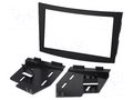 Radio frame; Subaru; 2 DIN; black METRA RAM-40.033.2
