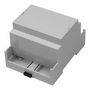 ENCLOSURE, PC, DIN RAIL, LIGHT GREY CNMB/4W/KIT