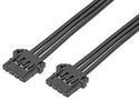 CABLE ASSY, 3P RCPT-RCPT, 100MM 219656-2031