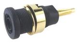 BANANA CONNECTOR, JACK, 32A, 1KV, BLACK MP - FCR7358GB