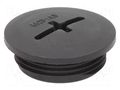 Stopper; M25; 1.5; IP54; polyamide; black; SKINDICHT®; 8mm LAPP BLK-GL-M25/BK