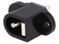 Connector: DC supply; socket; male; 1A; straight; soldering; 12VDC LUMBERG NEB/J25