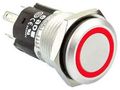 LED PANEL INDICATOR, RED, 16MM, 12V 82-4151.0113