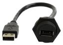 USB CABLE, C3 TYPE A RCPT-PLUG, 200MM MP009819