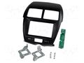 Radio frame; Mitsubishi; 2 DIN; black ACV RAM-40.402
