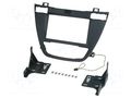 Radio frame; Opel; 2 DIN; black ACV RAM-40.410