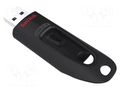 Pendrive; USB 3.0; 256GB; R: 100MB/s; CRUZER ULTRA; USB A SANDISK SDCZ48-256G-U46