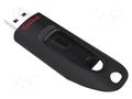 Pendrive; USB 3.0; 32GB; R: 100MB/s; CRUZER ULTRA; USB A SANDISK SDCZ48-032G-U46