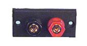 BINDING POST, SPEAKER TERMINAL, BLK/RED 50-1495