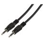 Stereo audio cable 3.5mm male - 3.5mm male 0.5m 3.5SMx3.5SM/0.5 4040849511417; 5412810191550