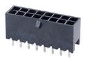 MICRO-FIT PLUS VERT HDR ASSY 2X8 30AU 206832-1603