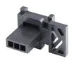 CONN HOUSING, PLUG, 3POS, 3MM, BLACK 46625-0300