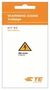 LABEL, WARNING, 25MM, YEL, DIE-CUT 2403900-1