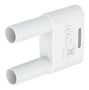 BANANA CONNECTOR, WHITE, PLUG, 32A 66.4012-29