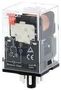 POWER RELAY, DPDT, 110V, 10A, SOCKET MKS2P AC110