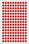 LABEL, PAPER, RED, 12MM MP010410