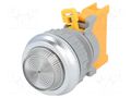Control lamp; 30mm; PLN30; -20÷60°C; Illumin: BA9S,filament lamp AUSPICIOUS PLN30A-W