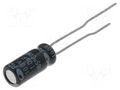 Capacitor: electrolytic; 10uF; 100VDC; Ø5x11mm SAMWHA RD2A106M05011PC