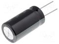 Capacitor: electrolytic; THT; 470uF; 200VDC; Ø22x41mm; Pitch: 10mm SAMWHA RD2D477M22041BB