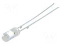 LED; blue; 3mm; 220÷330mcd; 110°; Front: flat; 2.8÷3.6VDC OPTOSUPPLY OSB4YU39B1B