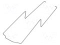 Fastening clip; R4N RELPOL TR4-2000