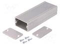 Enclosure: with panel; AKG; X: 41mm; Y: 100mm; Z: 24mm; aluminium FISCHER ELEKTRONIK AKG-41-24-100-ME