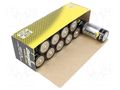 Battery: alkaline; C; 1.5V; non-rechargeable; 12pcs; Industrial ENERGIZER BAT-LR14/EGI-BOX