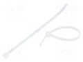 Cable tie; L: 120mm; W: 2.5mm; natural; polyamide; 80N; Ømax: 30mm BM GROUP BMB1225