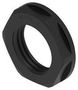 GLAND LOCKNUT, PA6, M16, 5MM, BLACK 1SNG607006R0000