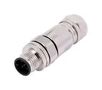 SENSOR CONN, M12, RCPT, 4POS, CABLE 858FA04-203RAU1