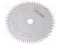 Cutting wheel; Ø: 85mm; Øhole: 10mm; Thk: 0.5mm; 80  teeth PROXXON PRN28731