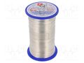 Silver plated copper wires; 0.4mm; 500g; Cu,silver plated; 443m BQ CABLE SCW-0.40/500