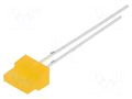 LED; orange; rectangular; 1.8x7.05mm; 150÷220mcd; 30°; Front: flat OPTOSUPPLY OSO5JA7234B