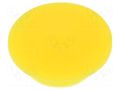 Cap; plastic; push-in; yellow CLIFF K21-YELLOW