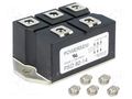 Bridge rectifier: three-phase; Urmax: 1.4kV; If: 88A; Ifsm: 750A POWERSEM PSD82/14