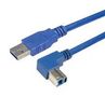 USB CABLE, 3.0, A PLUG-B PLUG, 300MM CA3A-90DB-03M