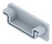 END CAP, 41.5 X 9 X 14MM CHKENDCAP