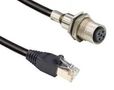 CABLE ASSY, 5P M12 RCPT-RJ45 PLUG, 500MM MSAS-05PFFJ-SF8AA5