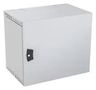 19" WALL CABINET, 18U, STEEL, LIGHT GREY NSYOPB18U5FR