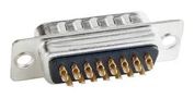D SUB CONN, PLUG, DE, SOLDER CUP 301A10019X